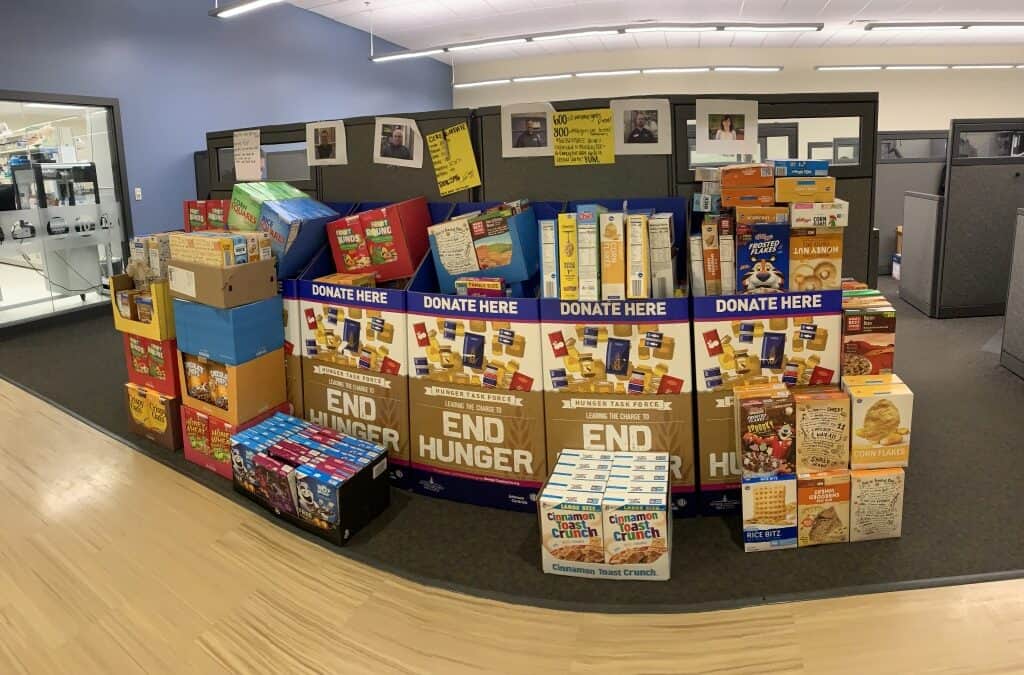 Friendly Contest Sparks MDG’s Largest Cereal Donation to Date